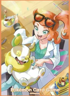 Pokemon Cards*Card Game Sonia Set Rubber Play Mat Sleeve Card Box Deck Case JAPAN