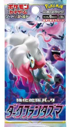 Pokemon Cards|Card*Card Game Sword & Shield Booster Pack Dark Phantasma BOX JAPAN