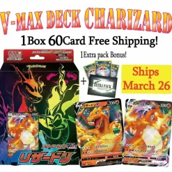 Pokemon Center Pokemon Card Game Sword & Shield New Starter Set Deck VMAX Charizard JAPAN