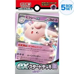 Pokemon Card*Card Scarlet & Violet ex Start Deck Psychic Clefable Japanese svD