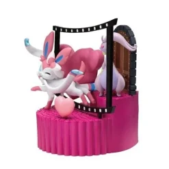 Pokemon Center Diorama Figure Midnight Agent the cinema Sylveon JAPAN OFFICIAL