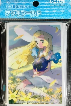 Pokemon Pokemon*Center Limited Card sleeve Lillie and Cosmog Premium mat 64 sleeves