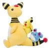 Pokemon Center Pokemon|Plush Toy*Original Ampharos & Pikachu & Marill Plush Doll JAPAN OFFICIAL
