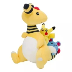 Pokemon Center Pokemon|Plush Toy*Original Ampharos & Pikachu & Marill Plush Doll JAPAN OFFICIAL
