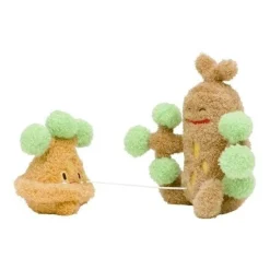 Pokemon Center Pokemon*Original Buru Buru Mugyu! Bonsly & Sudowoodo Plush Doll JAPAN