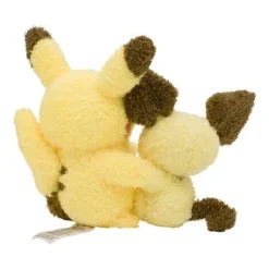 Pokemon Center Pokemon|Plush Toy*Original Buru Buru Mugyu! Pichu & Pikachu Plush Doll JAPAN