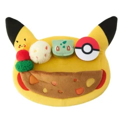 Pokemon Center Original Cafe Plate Plush Pikachu JAPAN OFFICIAL