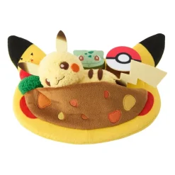 Pokemon Center Original Cafe Plate Plush Pikachu JAPAN OFFICIAL