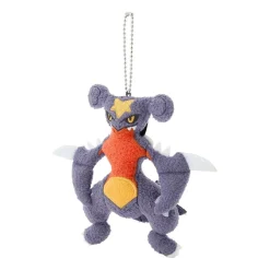 Pokemon Center Plush Toy*Original Cave Dweller Plush Keychain Garchomp JAPAN OFFICIAL