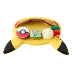 Pokemon Center Pokemon*Original Cafe Plate Plush Pikachu JAPAN OFFICIAL