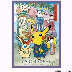 Pokemon Center Original Card Sleeves Tanabata Festival Pikachu JAPAN OFFICIAL
