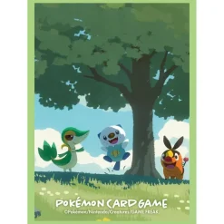 Pokemon Center Original Card Sleeves Snivy & Tepig & Oshawott JAPAN