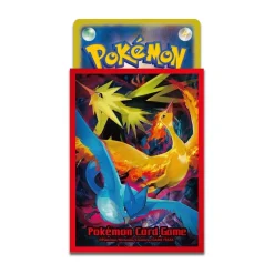Pokemon Center Original Card Sleeves Moltres & Zapdos & Articuno Red JAPAN