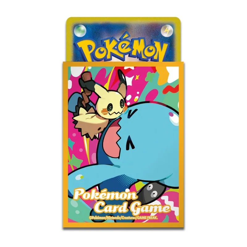 Pokemon Center Pokemon*Original Card Sleeves Mimikyu & Wobbuffet Orange JAPAN