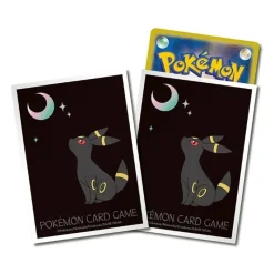 Pokemon Center Original Card Sleeves Moonlight and Blackie White Ver. JAPAN