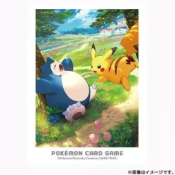 Pokemon Center Original Card Sleeves Kanto Adventures Pikachu & Snorlax JAPAN