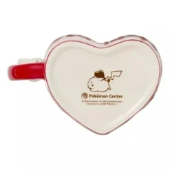 Pokemon Center Original Chocolate Heart-Shaped Mug Pikachu JAPAN OFFICIAL