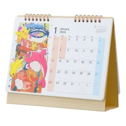 Pokemon Center Original Desktop Calendar 2024 JAPAN OFFICIAL