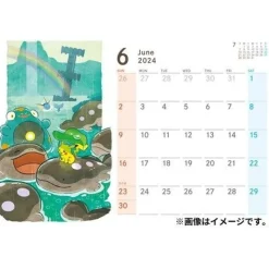 Pokemon Center Original Desktop Calendar 2024 JAPAN OFFICIAL
