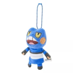 Pokemon Center Plush Toy*Original Finger Puppet Keychain Croagunk JAPAN OFFICIAL