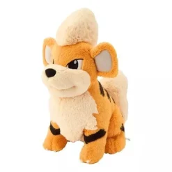 Pokemon Center Pokemon|Plush Toy*Original Growlithe Sitting Plush Doll JAPAN OFFICIAL