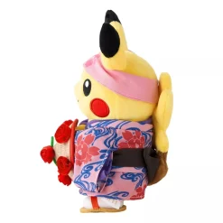 Pokemon Center Original Hanagasa Festival Pikachu Plush Doll JAPAN OFFICIAL