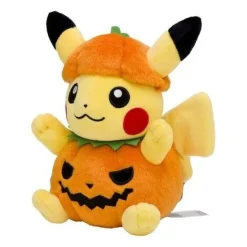 Pokemon Center Original Halloween Pumpkin Plush Doll Pikachu JAPAN OFFICIAL