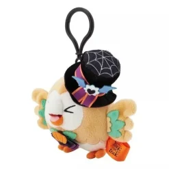Pokemon Center Original Halloween Trick or trick Plush Keychain Rowlet JAPAN