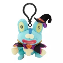 Pokemon Center Original Halloween Trick or trick Plush Keychain Froakie JAPAN
