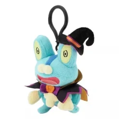 Pokemon Center Original Halloween Trick or trick Plush Keychain Froakie JAPAN