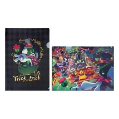 Pokemon Center Original Halloween Trick or trick Clear Files Set JAPAN OFFICIAL