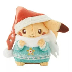 Pokemon Center Original Heartwarming Christmas Pikachu Plush Doll JAPAN