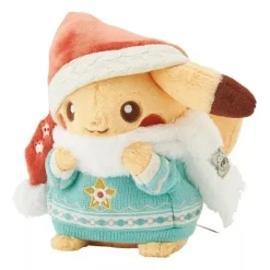 Pokemon Center Original Heartwarming Christmas Pikachu Plush Doll JAPAN