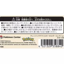 Pokemon Center Original Kamitsuki-Tai Acrylic Key Chain All 5 types Set JAPAN