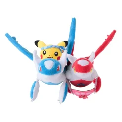Pokemon Center Original Latias Latios Pikachu Ver. Fukuoka R Plush Doll