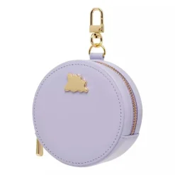 Pokemon Center Pokemon*Original Leather Mini Round Pouch Ditto JAPAN OFFICIAL