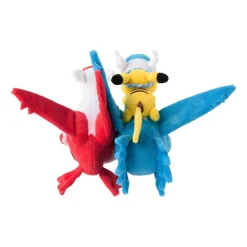 Pokemon Center Plush Toy*Original Latias Latios Pikachu Ver. Fukuoka R Plush Doll