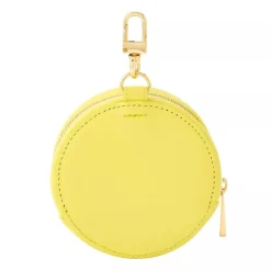 Pokemon Center Original Leather Mini Round Pouch Pikachu JAPAN OFFICIAL