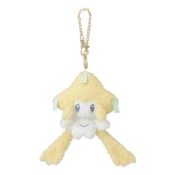 Pokemon Center Original Lighting Mascot Keychain Plush Doll Jirachi JAPAN