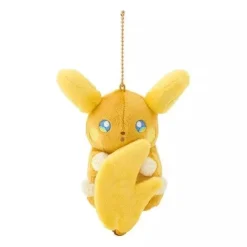 Pokemon Center Original Magnetic Plush Keychain Raichu & Alolan Raichu JAPAN