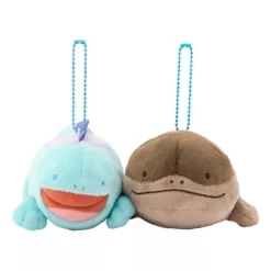 Pokemon Center Original Magnetic Plush Keychain Quagsire & Clodsire JAPAN