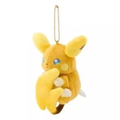 Pokemon Center Plush Toy*Original Magnetic Plush Keychain Raichu & Alolan Raichu JAPAN