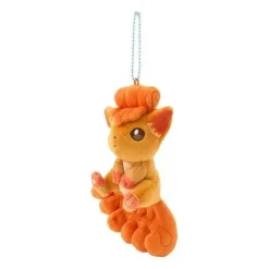 Pokemon Center Pokemon*Original Magnetic Plush Keychain Vulpix & Alolan Vulpix JAPAN