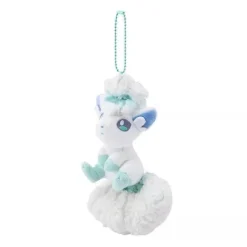 Pokemon Center Original Magnetic Plush Keychain Vulpix & Alolan Vulpix JAPAN