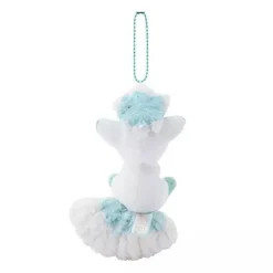 Pokemon Center Original Magnetic Plush Keychain Vulpix & Alolan Vulpix JAPAN