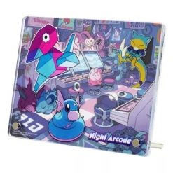 Pokemon Center Pokemon*Original Night Arcade Acrylic Stand JAPAN OFFICIAL