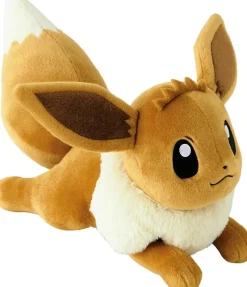 Pokemon Center Original Nesoberi Eevee Life Size Plush Doll JAPAN OFFICIAL