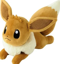 Pokemon Center Original Nesoberi Eevee Life Size Plush Doll JAPAN OFFICIAL
