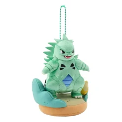 Pokemon Center Pokemon|Plush Toy*Original Otenki Team Tyranitar Plush Keychain with Field JAPAN