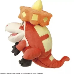 Pokemon Center Original Ookina Kuchi Baku Baku Crocalor Plush Doll JAPAN